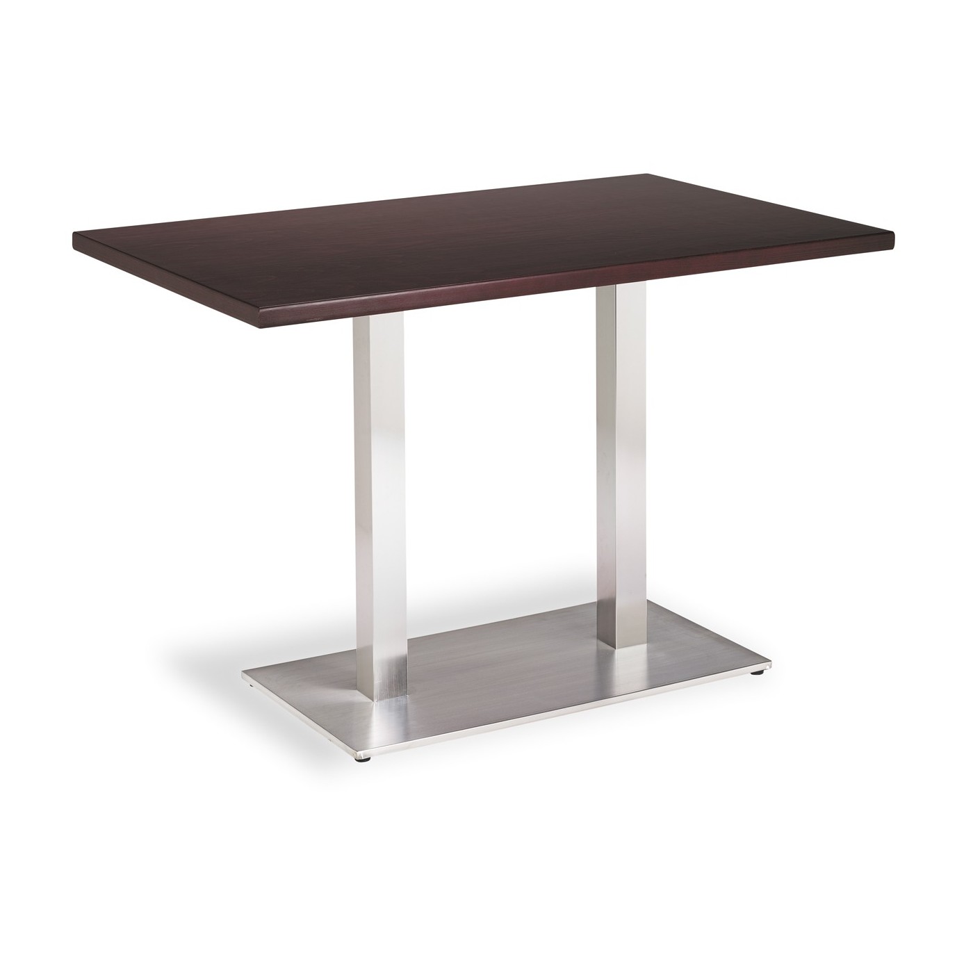TABLE NOEL DOUBLE INOX BASE 75X40 CM