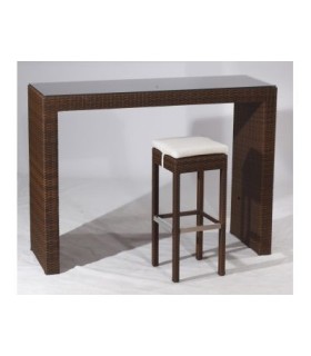 Table Haute rattan CLASS 50