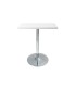 Coujointe de 4 Chaise CASUAL et Table F WHITE carree