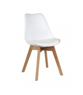 CHAISE TULIP BLANC