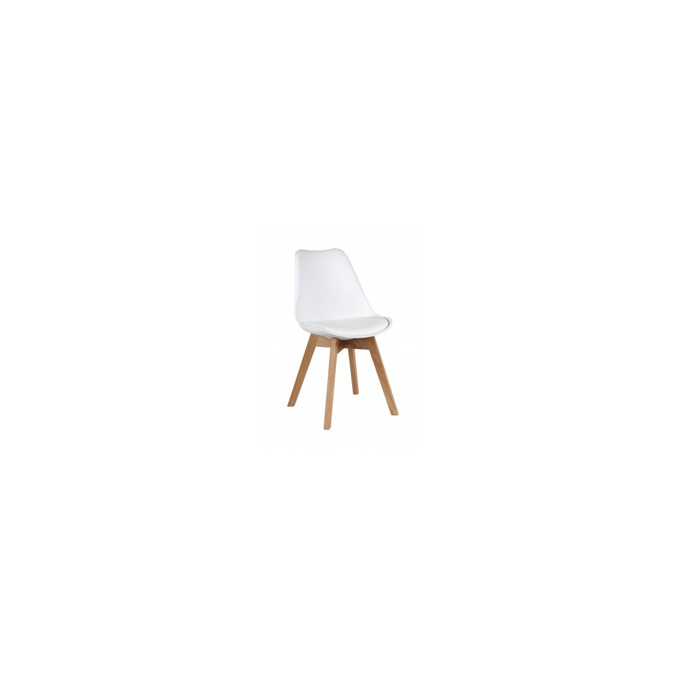 CHAISE TULIP BLANC