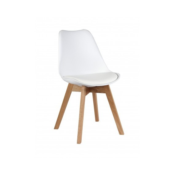 CHAISE TULIP BLANC