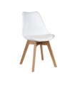 CHAISE TULIP BLANC