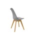 CHAISE TULIP GRIS