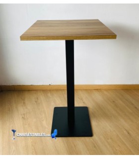 Table Haute NOEL epoxi base 40x40 cm