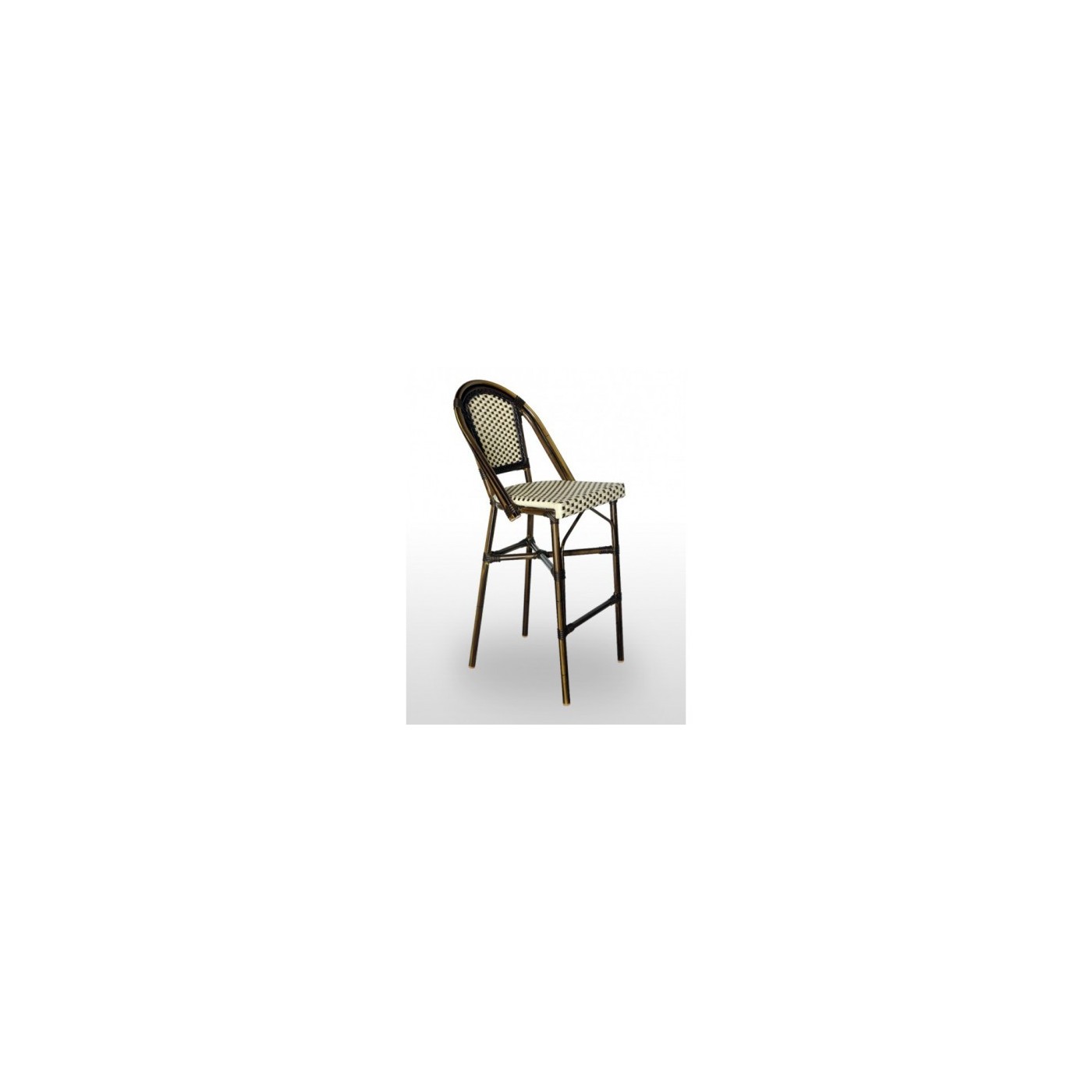 Tabouret NIZA Avec Dossier pour Hotellerie