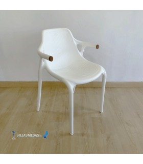 Fauteuil Karl couleur Blanc