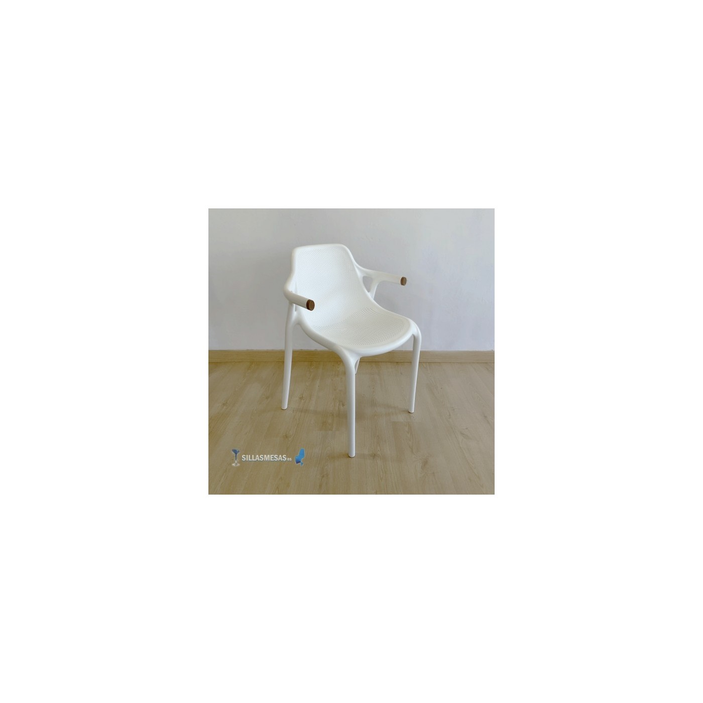 Fauteuil Karl couleur Blanc