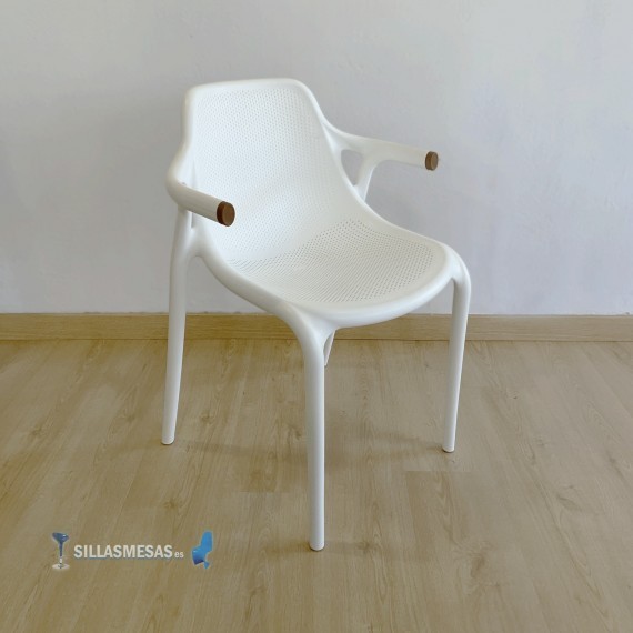 Fauteuil Karl couleur Blanc
