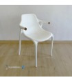 Fauteuil Karl couleur Blanc