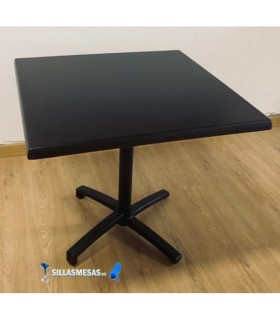 Table pliante CROMO avec base noire