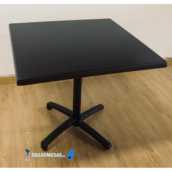 Table pliante CROMO avec base noire