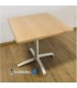 Table pliante CROMO avec base Blanc