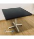 Table pliante CROMO avec base Blanc