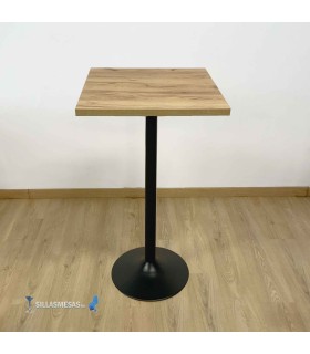 Table Haute F Pied Noir