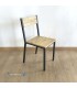 Conjunto 1 mesa Noel Epoxi y 4 sillas Basel