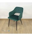 Fauteuil Velvet Vert