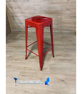 Tabouret MIX ROUGE