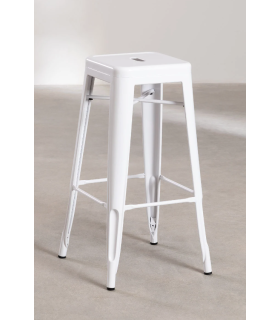 Tabouret MIX BLANC