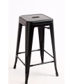 Tabouret MIX noir mat