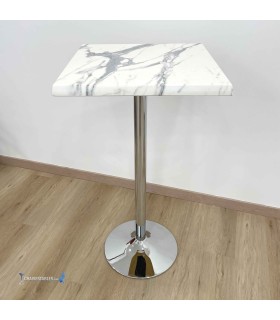 Table Haute F chrome Exterieur